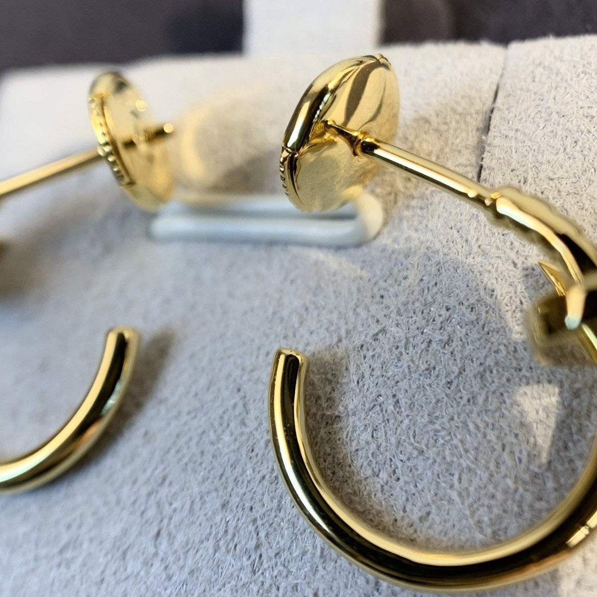 CARTIER JUSTE EARRINGS 1.8MM GOLD
