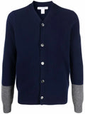 Comme Des Garçons Shirt V-neck wool cardigan