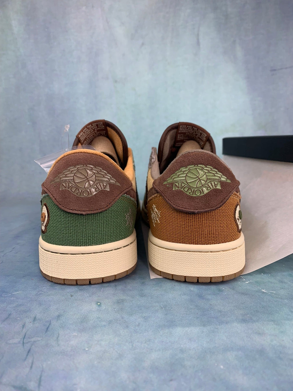 Air Jordan 1 Low Brown Voodoo Doll Unisex Sneakers DZ7292-200