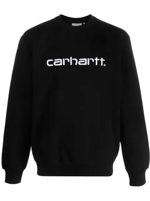 Carhartt WIP logo-embroidered crew-neck sweatshirt