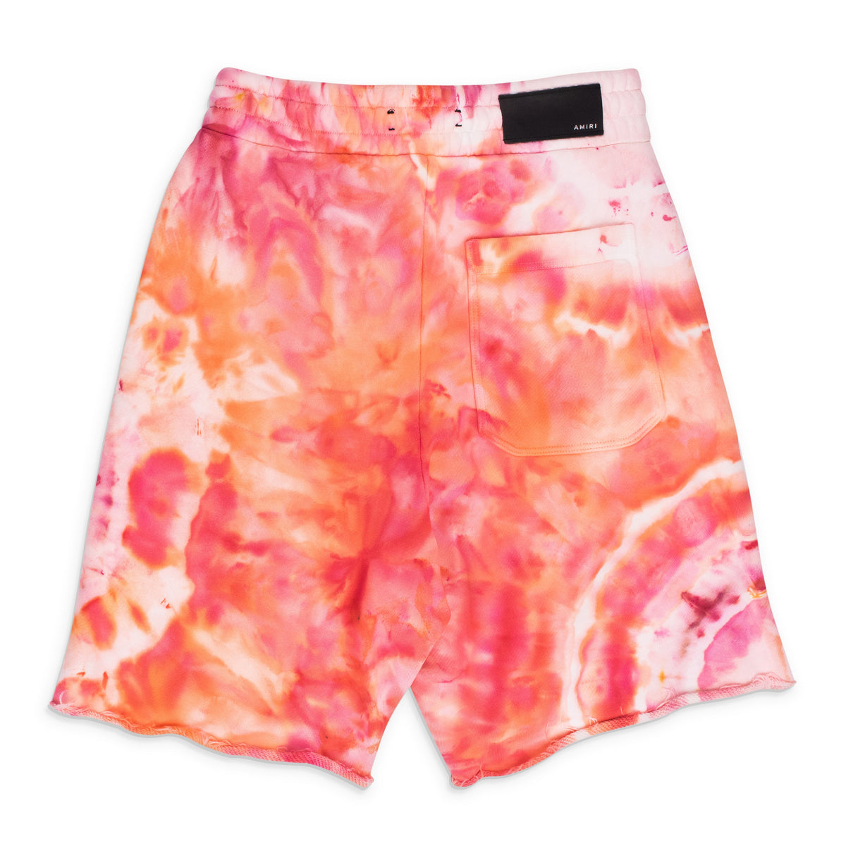 Orange / Pink Tie Dye Ma Sweatshorts