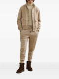 Ralph Lauren Purple Label fleece pocket cardigan