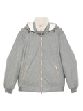 Brunello Cucinelli zip hooded jacket