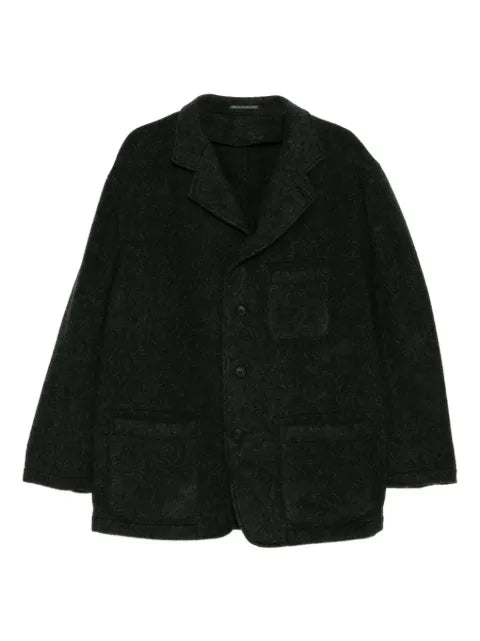 Yohji Yamamoto x MASSES herringbone wool jacket