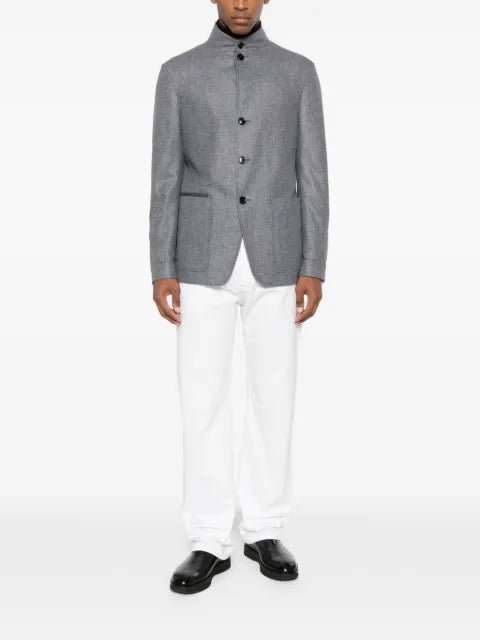 Zegna button pockets jacket