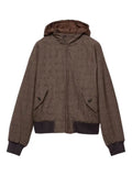 Prada hooded flap-pocket jacket