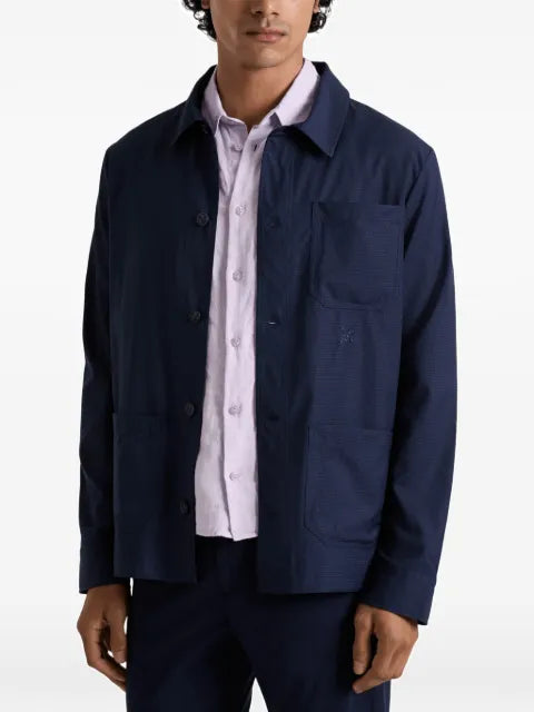 Vilebrequin Micro Carreaux shirt jacket