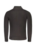 North Sails logo-detail zip-neck sweater