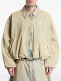 MISBHV sand-washed bomber denim jacket
