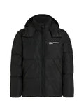Karl Lagerfeld Jeans logo-print hooded puffer padded jacket