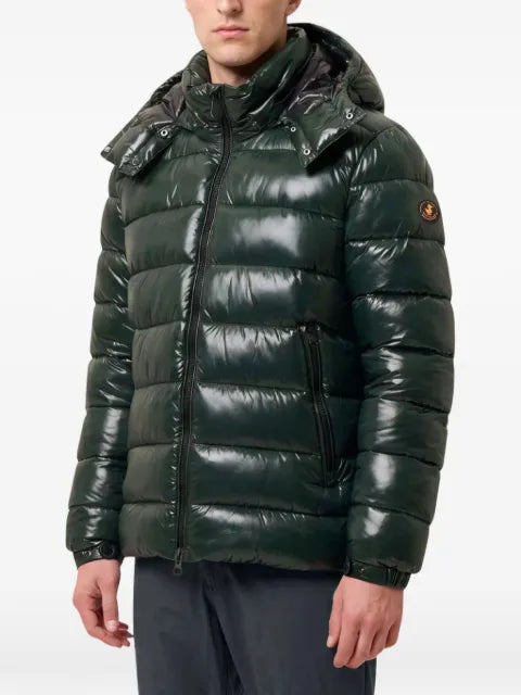Save The Duck Florian quilted hooded jacket
