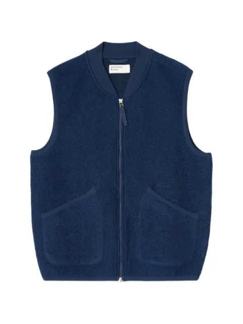 Universal Works zip-up waistcoat