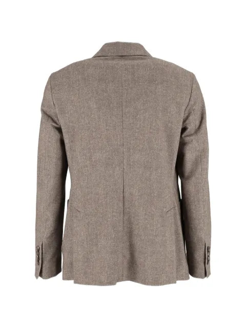 Circolo 1901 double-breasted patch-pocket jacket