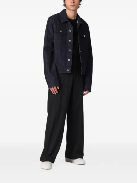 Lanvin graphic-print denim jacket