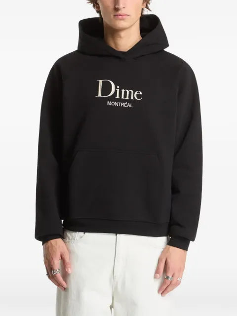 dime Classic MTL logo-embroidered hoodie