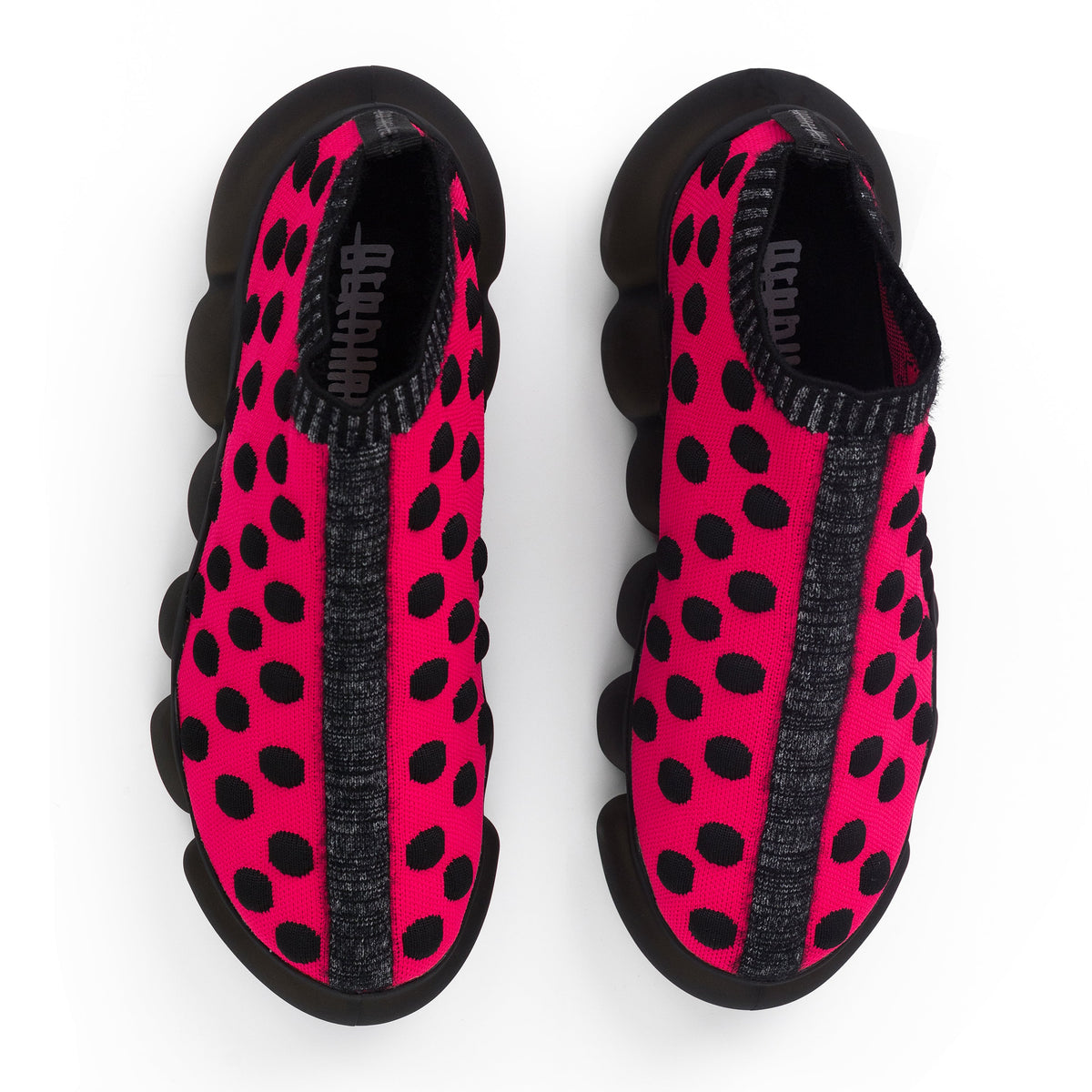 Pink Bernhard Willhelm Knit Sneakers