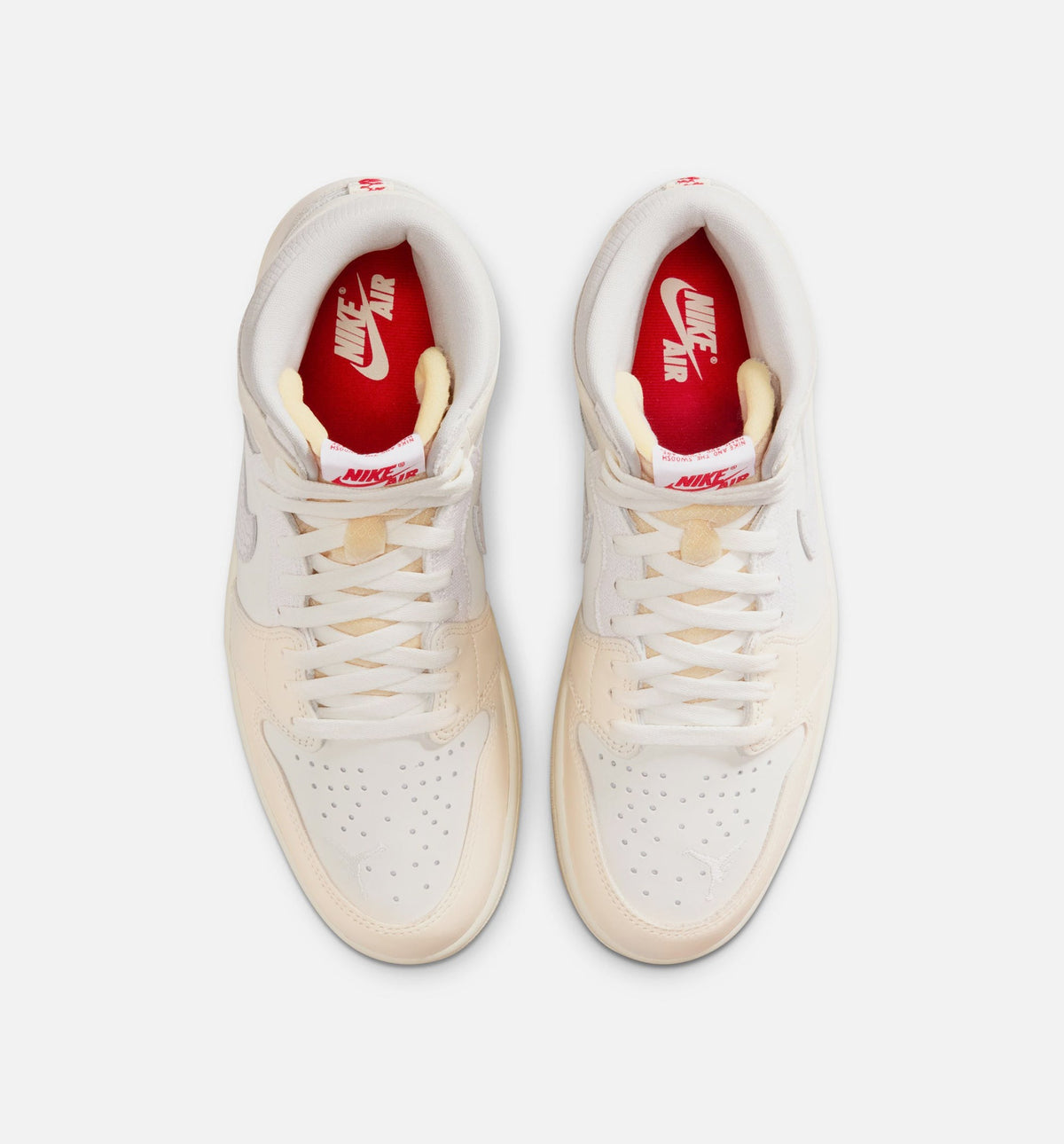 Air Jordan 1 Retro High OG Sail Men's Shoes - Sail University Red Pale Ivory Coconut Milk Phantom
