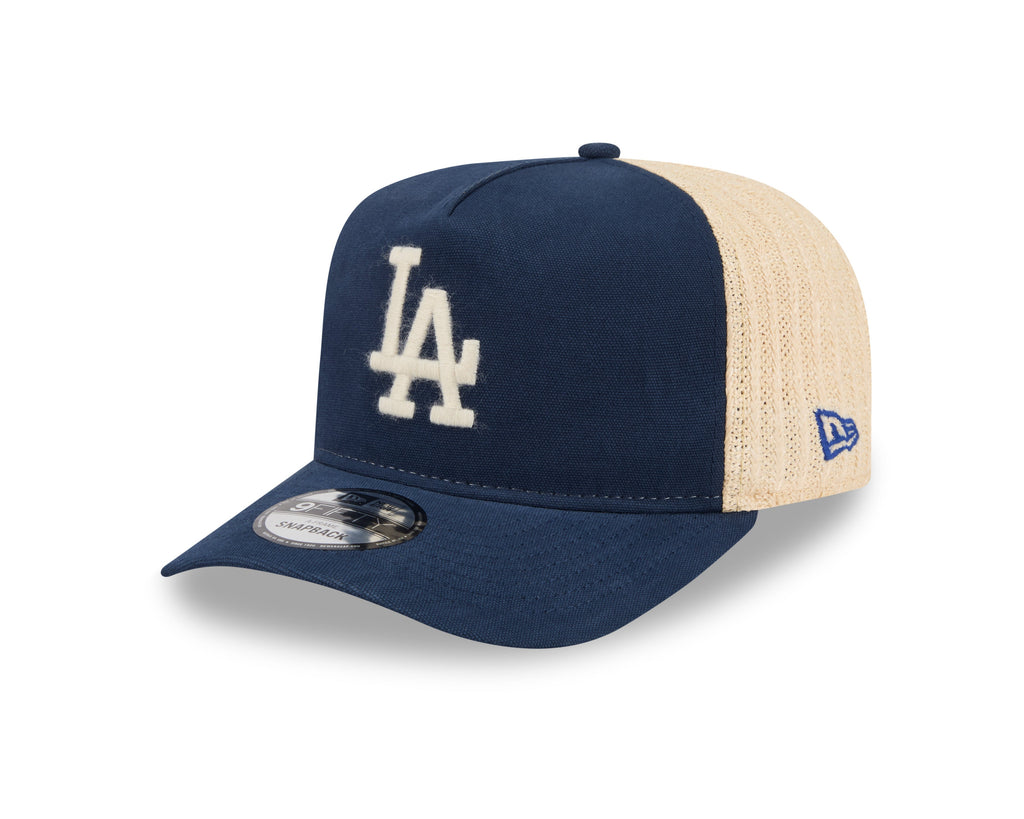 New Era 950 A Frame Los Angeles Dodgers Grained Snapback Hat