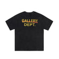 Gallery Dept T-shitrs Vintage Distressed Skull Print Short Sleeve