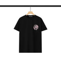 Chrome Heart T Shirts Chrome Hearts Pink Sanskrit Print Short Sleeve T-Shirt