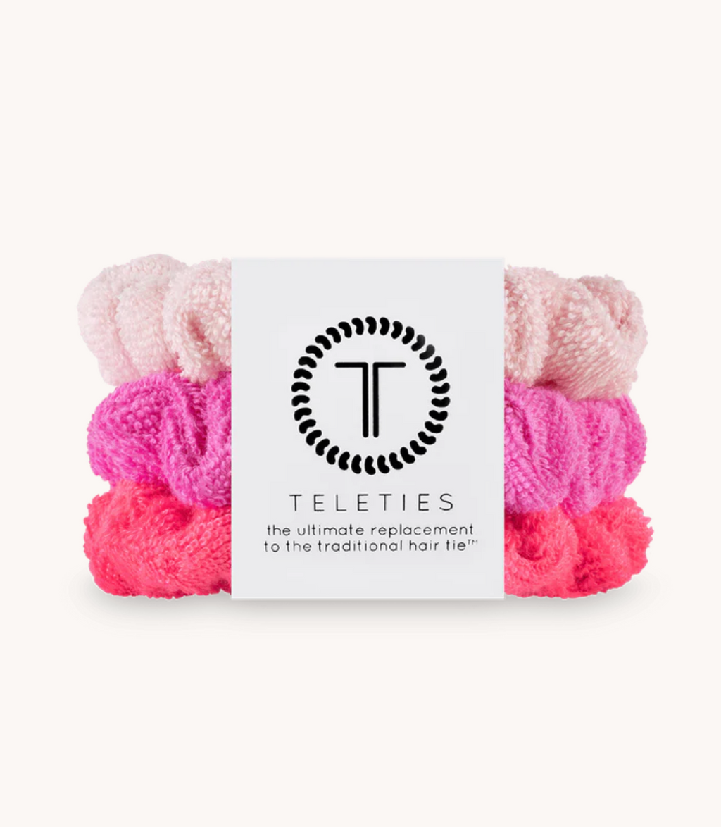 Small Terry Cloth Scrunchies