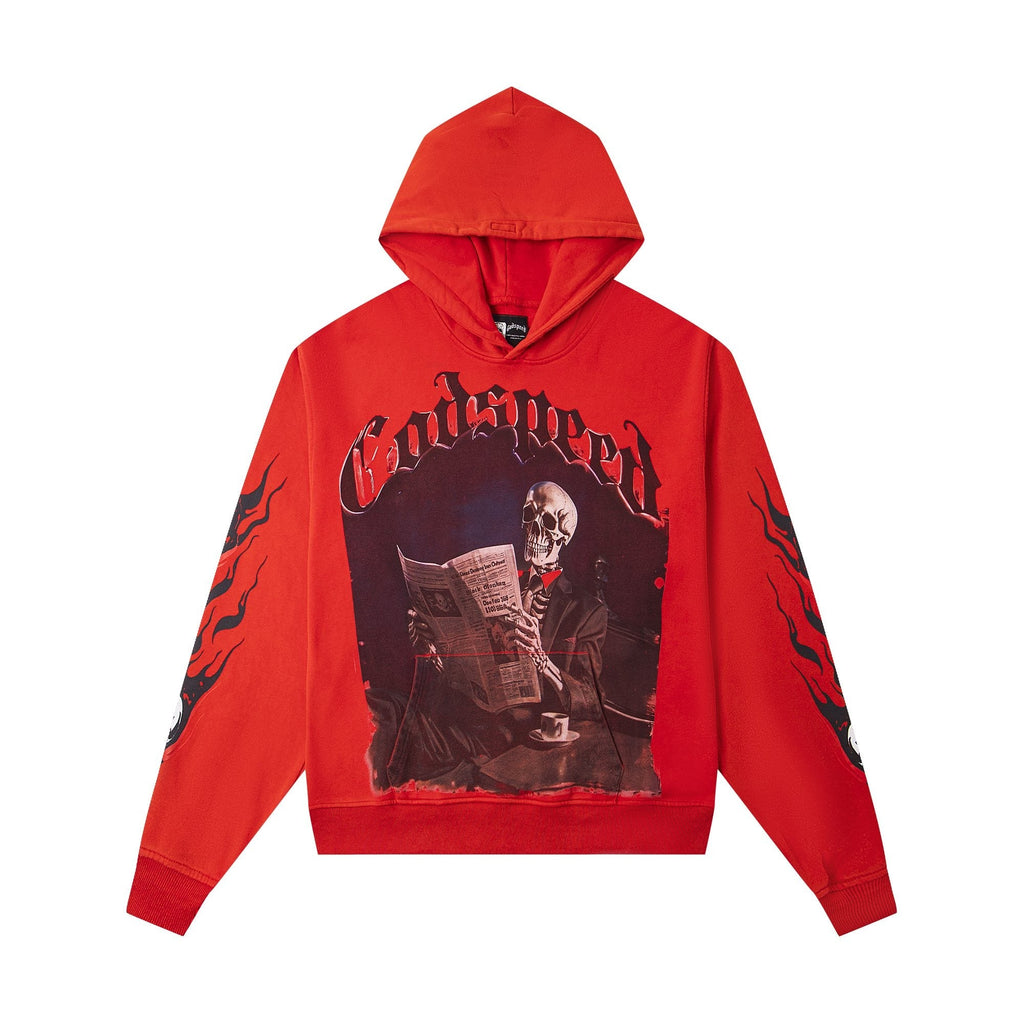 Godspeed Black Monday Skeleton Graphic Hoodie
