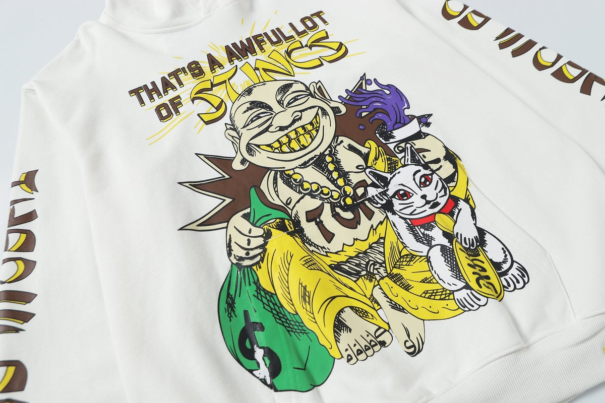 THAT'S A AWFUL LOT OF COUGH SYRUP Stings Character Graphic Hoodie