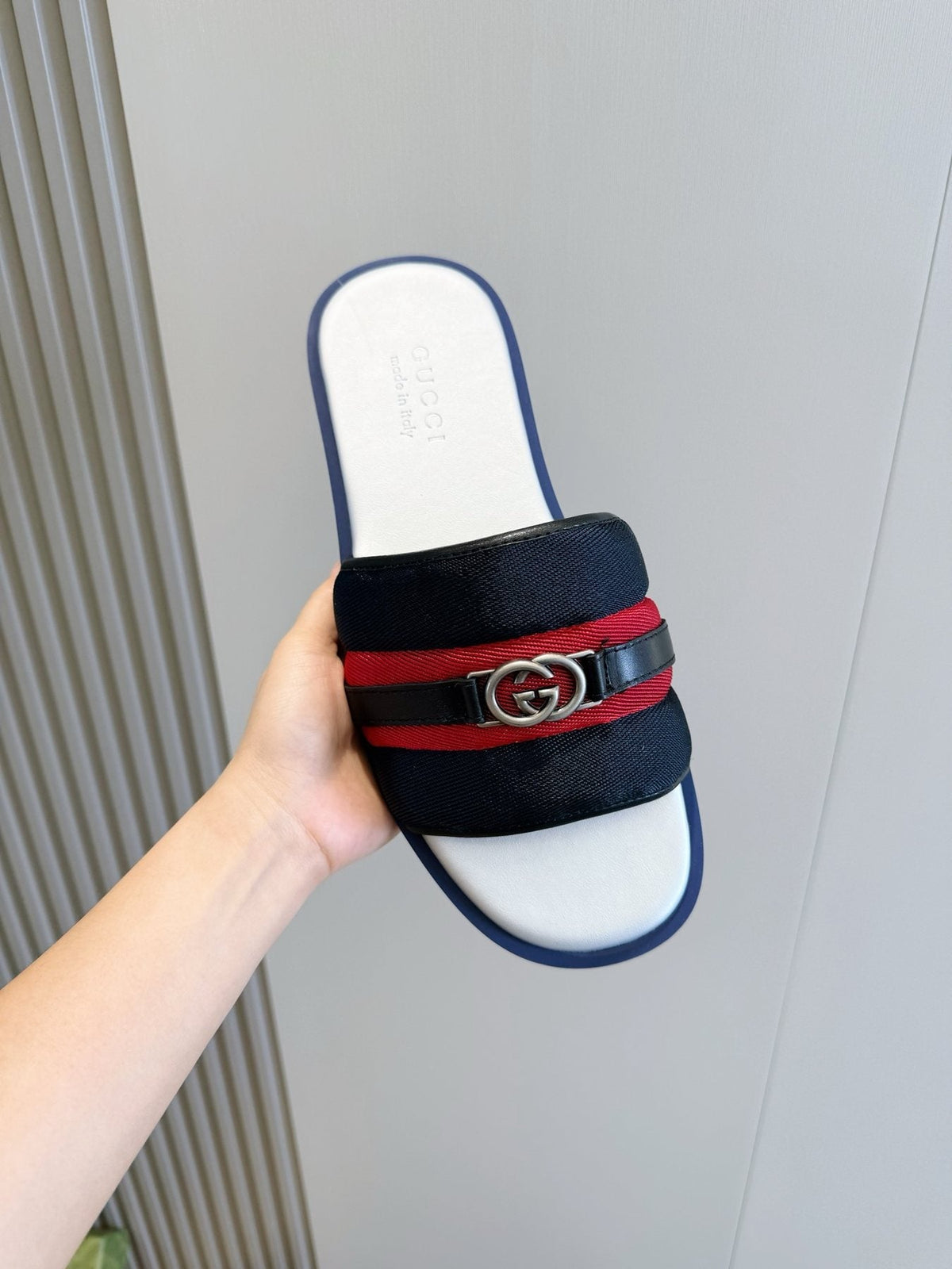 Gucci Interlocking G Slide Sandals